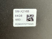 Tablet samsung, sm-x216b, met hoes - afbeelding 4 van  4