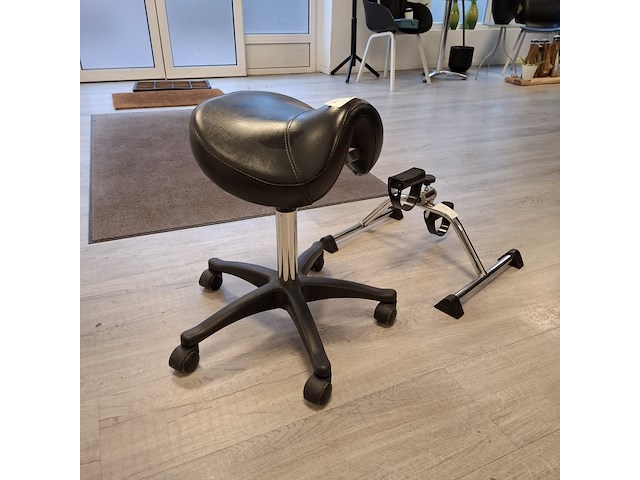 Tabouret met bureaufiets - afbeelding 2 van  8