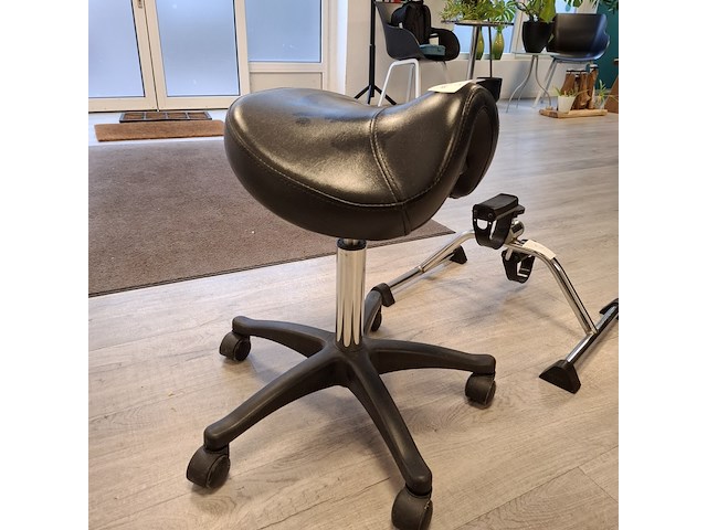 Tabouret met bureaufiets - afbeelding 3 van  8