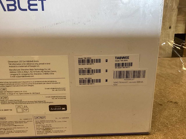 Tabwee - tablet (2x) - afbeelding 2 van  2