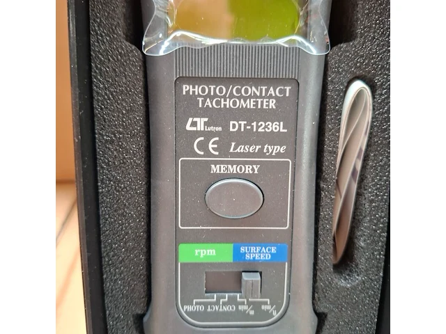 Tachometer / toerenteller lutron, dt-1236l - afbeelding 2 van  4