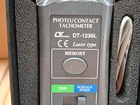 Tachometer / toerenteller lutron, dt-1236l - afbeelding 2 van  4