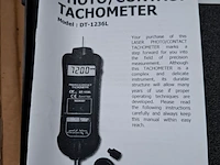 Tachometer / toerenteller lutron, dt-1236l - afbeelding 4 van  4