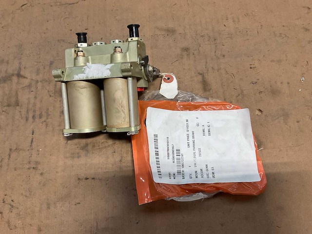 Tactair dual parking brake valve - afbeelding 2 van  4