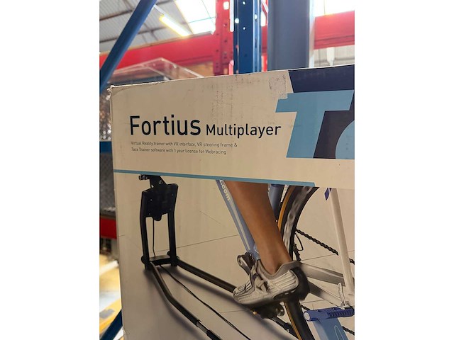 Tacx - fortius multiplayer t1930 - vr trainer met stuurframe - afbeelding 2 van  2