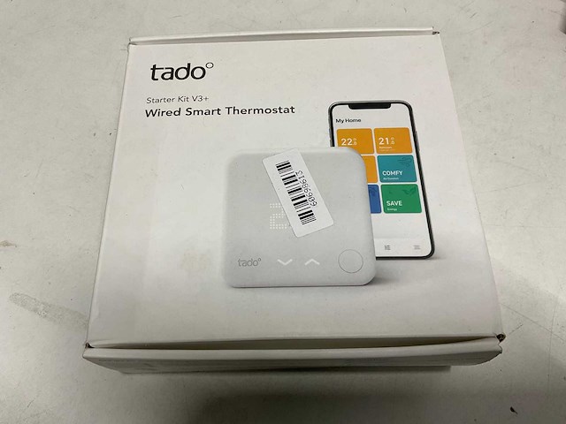 Tado - starter kit v3+ - wired smart thermostaat - afbeelding 1 van  2