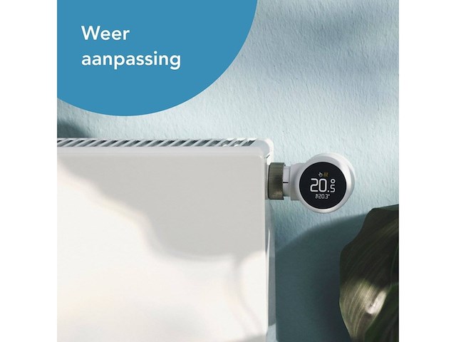 Tado slimme radiatorknop x uitbreiding zwart/wit - afbeelding 3 van  6