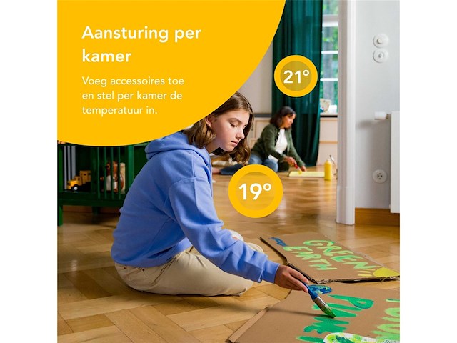 Tado starterskit draadloze slimme thermostaat v3 - afbeelding 2 van  5