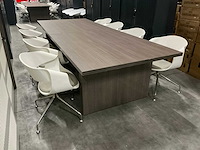 Tafel 310x120x76,5cm met 8 vepa stoelen - afbeelding 6 van  6