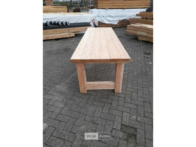 Tafel, afm 200x92cm x 78cm hoog - afbeelding 2 van  3