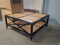 Tafel, eichholtz, coffee table bahamas, zwart - afbeelding 2 van  5