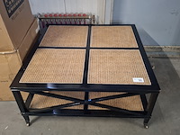 Tafel, eichholtz, coffee table bahamas, zwart - afbeelding 1 van  5