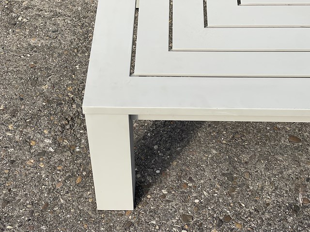 Tafel eichholtz, outdoor coffee table vistamar, grijs / chroom - afbeelding 2 van  7