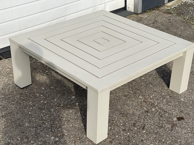 Tafel eichholtz, outdoor coffee table vistamar, grijs / chroom - afbeelding 5 van  7