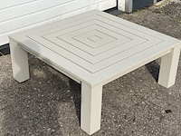 Tafel eichholtz, outdoor coffee table vistamar, grijs / chroom - afbeelding 5 van  7