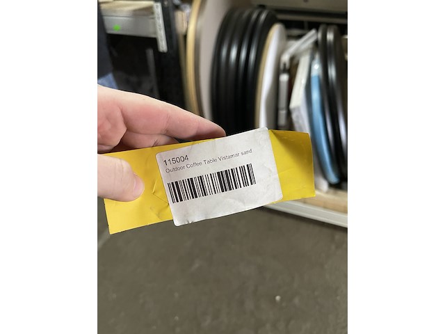 Tafel eichholtz, outdoor coffee table vistamar, grijs / chroom - afbeelding 6 van  7