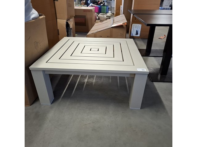Tafel eichholtz, outdoor coffee table vistamar, grijs / chroom - afbeelding 7 van  7
