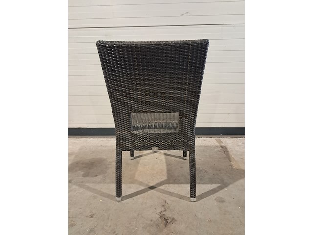 Tafel en stoelen set, kaja , satelliet, zwart - afbeelding 8 van  11