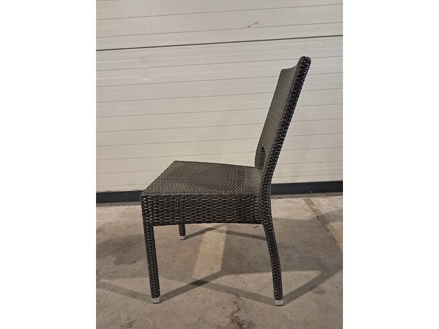 Tafel en stoelen set, kaja , satelliet, zwart - afbeelding 7 van  11