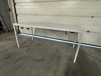 Tafel, grijs, elektrische in hoogte verstelbaar - afbeelding 3 van  4
