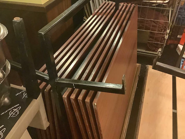 Tafel karren - shelf trolley (5x) - afbeelding 1 van  4