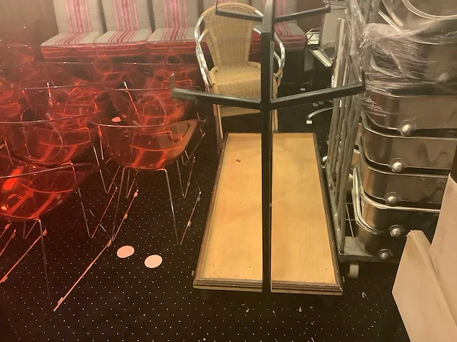 Tafel karren - shelf trolley (5x) - afbeelding 2 van  4