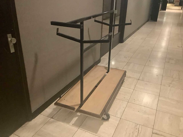 Tafel karren - shelf trolley (5x) - afbeelding 3 van  4