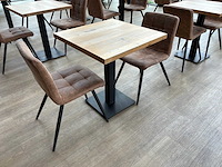Tafel met 2 stoelen (9x) - afbeelding 2 van  6