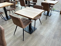 Tafel met 2 stoelen (9x) - afbeelding 3 van  6