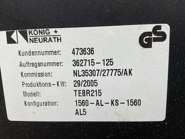 Tafel met 4 stoelen (3x) - afbeelding 3 van  5