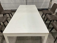 Tafel met 6 stoelen - afbeelding 4 van  10