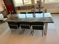 Tafel met 6 stoelen - afbeelding 10 van  19