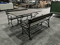 Tafel met bankjes - afbeelding 4 van  7