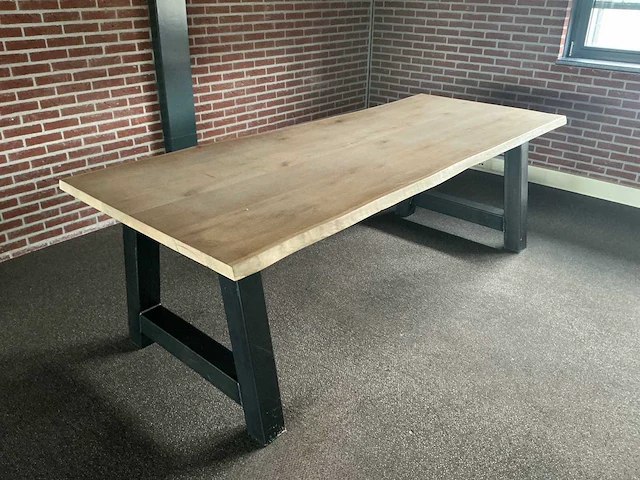 Tafel met boomstamblad - afbeelding 1 van  4