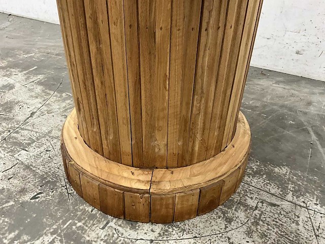 Tafel met glazen blad - afbeelding 7 van  8