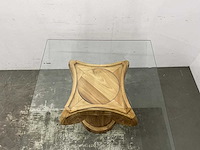Tafel met glazen blad - afbeelding 7 van  7