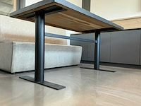 Tafel met metalen onderstel - afbeelding 4 van  4