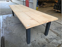 Tafel oud grenen 340x100cm