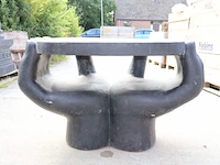 Tafel, tafel, donkergrijs / antraciet - afbeelding 2 van  7