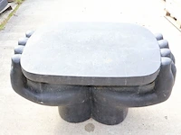 Tafel, tafel, donkergrijs / antraciet - afbeelding 3 van  7