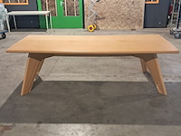 Tafel van karton, 260x100 cm, bruin, 2025 - afbeelding 1 van  5