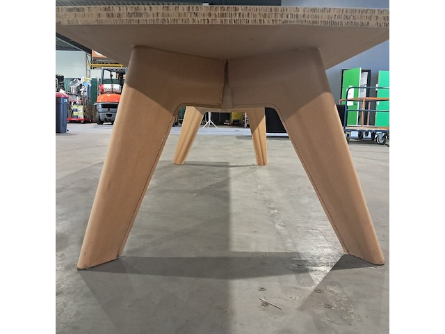 Tafel van karton, 260x100 cm, bruin, 2025 - afbeelding 5 van  5