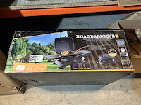 Tafelbarbecue op gas 102x40x50 cm, absolu chic - afbeelding 1 van  3