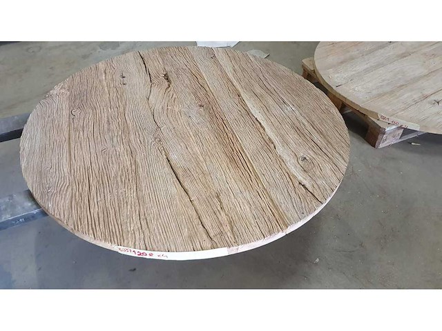 Tafelblad oud eiken 130cm - afbeelding 1 van  1