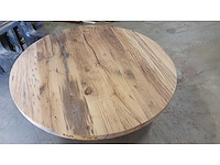 Tafelblad oud eiken 140cm - afbeelding 1 van  1