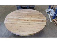 Tafelblad oud eiken glad 160cm - afbeelding 1 van  1