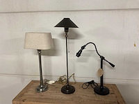 Tafel/bureaulampen (3x) - afbeelding 1 van  13
