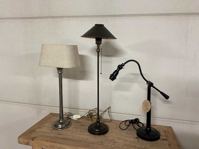 Tafel/bureaulampen (3x) - afbeelding 3 van  13