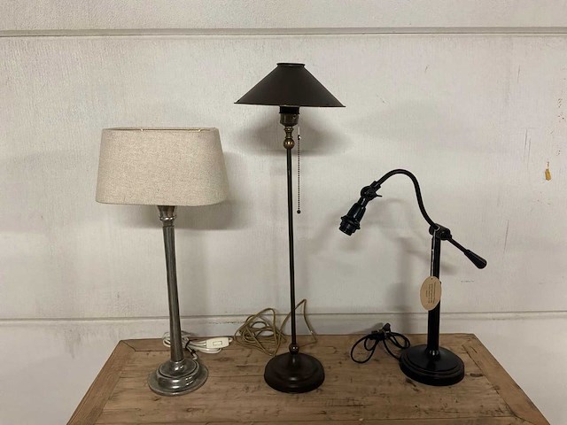 Tafel/bureaulampen (3x) - afbeelding 7 van  13
