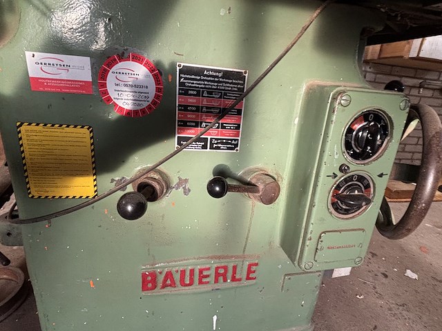 Tafelfreesmachine, baueler - afbeelding 12 van  16